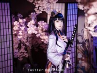[COSPLAY] 白莉爱吃巧克力（白リリ）- 雷电将军 (2022.08)
