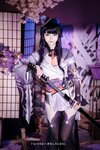 [COSPLAY] 白莉爱吃巧克力（白リリ）- 雷电将军 (2022.08)
