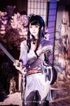 [COSPLAY] 白莉爱吃巧克力（白リリ）- 雷电将军 (2022.08)