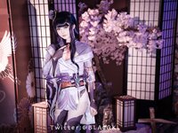 [COSPLAY] 白莉爱吃巧克力（白リリ）- 雷电将军 (2022.08)