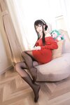[COSPLAY] 水淼aqua – 红毛衣