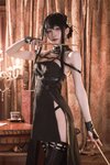 [COSPLAY] 水淼aqua – 黑礼服