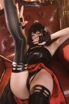 [COSPLAY] 水淼aqua – 黑礼服