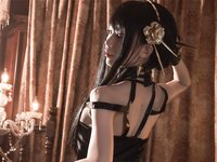 [COSPLAY] 水淼aqua – 黑礼服
