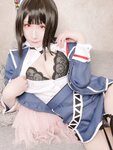 [Cosplay][my suite] Atsuki あつき - Back dirt girl Takao-san 裏垢女子（）高雄さん (KanColle)