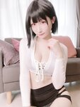 [Cosplay][my suite] Atsuki あつき - Back dirt girl Takao-san 裏垢女子（）高雄さん (KanColle)