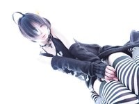 [Predator Rat(うしじまいい肉)]Ushijima In Gothic Lolita Walking Her Dog