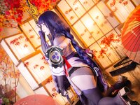 [Cosplay][my suite] Atsuki あつき - Ikazuti 霆 (Genshin Impact)