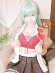 [Cosplay][my suite] Atsuki あつき - Back dirt girl Suzuya-san 裏垢女子（）鈴谷さん (KanColle)