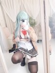 [Cosplay][my suite] Atsuki あつき - Back dirt girl Suzuya-san 裏垢女子（）鈴谷さん (KanColle)