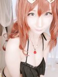 [Cosplay][my suite] Atsuki あつき - Muchimuchi Hu Tao and Swimsuit Maruzen-san むちむち胡桃と水着マルゼンさん