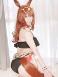 [Cosplay][my suite] Atsuki あつき - Muchimuchi Hu Tao and Swimsuit Maruzen-san むちむち胡桃と水着マルゼンさん