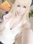 [Cosplay][my suite] Atsuki あつき - Back dirt girl Atago-san 裏垢女子（）愛宕さん (KanColle)