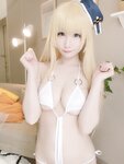 [Cosplay][my suite] Atsuki あつき - Back dirt girl Atago-san 裏垢女子（）愛宕さん (KanColle)