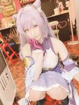 [Cosplay][my suite] Atsuki あつき - Keqing 刻晴 (Genshin Impact)