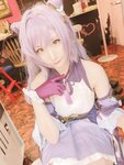 [Cosplay][my suite] Atsuki あつき - Keqing 刻晴 (Genshin Impact)