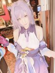 [Cosplay][my suite] Atsuki あつき - Keqing 刻晴 (Genshin Impact)