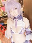 [Cosplay][my suite] Atsuki あつき - Keqing 刻晴 (Genshin Impact)