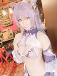 [Cosplay][my suite] Atsuki あつき - Keqing 刻晴 (Genshin Impact)