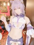 [Cosplay][my suite] Atsuki あつき - Keqing 刻晴 (Genshin Impact)