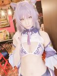 [Cosplay][my suite] Atsuki あつき - Keqing 刻晴 (Genshin Impact)