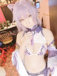[Cosplay][my suite] Atsuki あつき - Keqing 刻晴 (Genshin Impact)