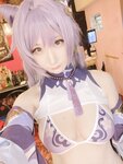 [Cosplay][my suite] Atsuki あつき - Keqing 刻晴 (Genshin Impact)