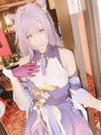 [Cosplay][my suite] Atsuki あつき - Keqing 刻晴 (Genshin Impact)