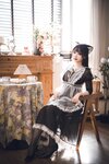 [Cosplay] 雪晴Astra 透明女仆长裙