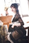 [Cosplay] 雪晴Astra 透明女仆长裙