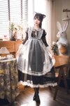 [Cosplay] 雪晴Astra 透明女仆长裙