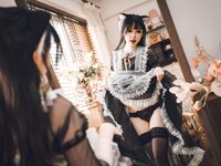 [Cosplay] 雪晴Astra 透明女仆长裙
