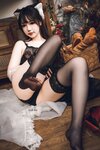 [Cosplay] 雪晴Astra 透明女仆长裙
