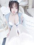 [Cosplay] Rinaijiao 日奈娇 - Bunny sweatshirt 兔兔卫衣