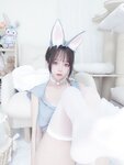 [Cosplay] Rinaijiao 日奈娇 - Bunny sweatshirt 兔兔卫衣