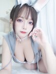 [Cosplay] Rinaijiao 日奈娇 - Bunny sweatshirt 兔兔卫衣