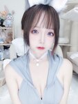[Cosplay] Rinaijiao 日奈娇 - Bunny sweatshirt 兔兔卫衣