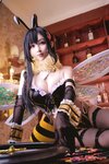 [Cosplay] rioko 凉凉子 - Tifa little bee 蒂法little bee