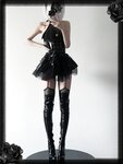[Cosplay] Youmeko 幼愛 - Garter Demon 吊带袜恶魔