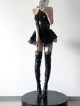 [Cosplay] Youmeko 幼愛 - Garter Demon 吊带袜恶魔