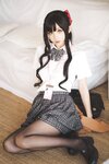 [Cosplay] rioko 凉凉子 - Senior sister after class 放课后的学姐