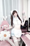 [Cosplay] 鹿八岁 旗袍女仆