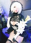 [Cosplay] Potato Godzilla - 2B Bride