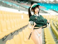 [Cosplay] Chun Momo 蠢沫沫 - Baseball Girl 棒球女孩