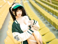 [Cosplay] Chun Momo 蠢沫沫 - Baseball Girl 棒球女孩