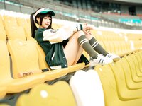 [Cosplay] Chun Momo 蠢沫沫 - Baseball Girl 棒球女孩