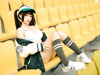 [Cosplay] Chun Momo 蠢沫沫 - Baseball Girl 棒球女孩