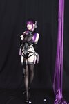 [Cosplay] Youmeko 幼愛 - Purple tassel cheongsam 紫流苏旗袍