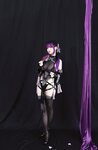 [Cosplay] Youmeko 幼愛 - Purple tassel cheongsam 紫流苏旗袍