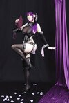 [Cosplay] Youmeko 幼愛 - Purple tassel cheongsam 紫流苏旗袍